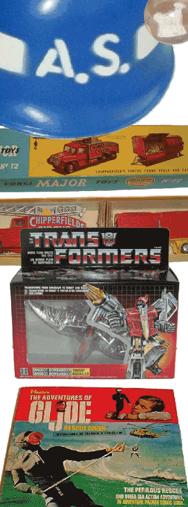 Old Toys GI Joe Transformers